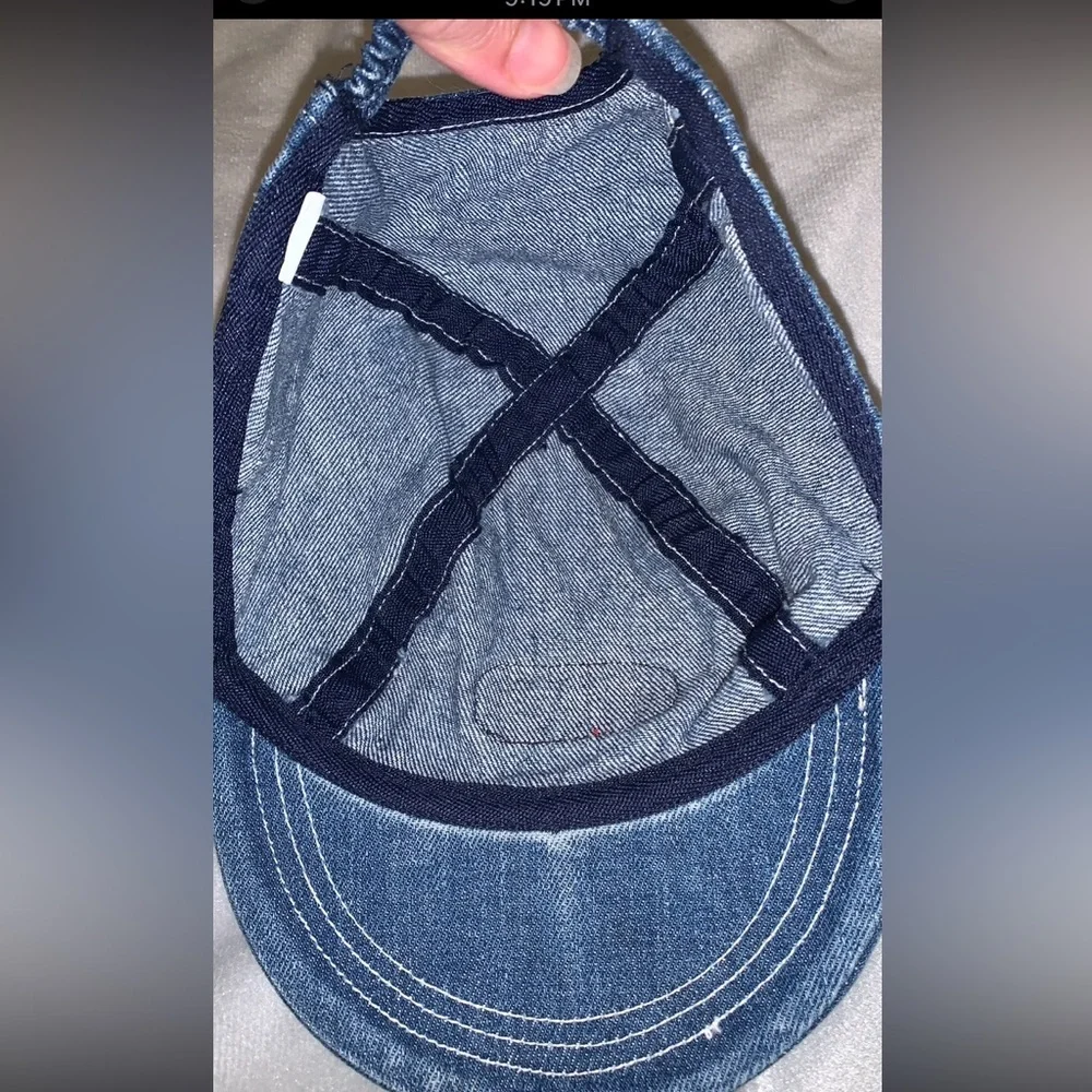 Disney Winnie the Pooh toddler denim “hundred acre woods division” baseball cap